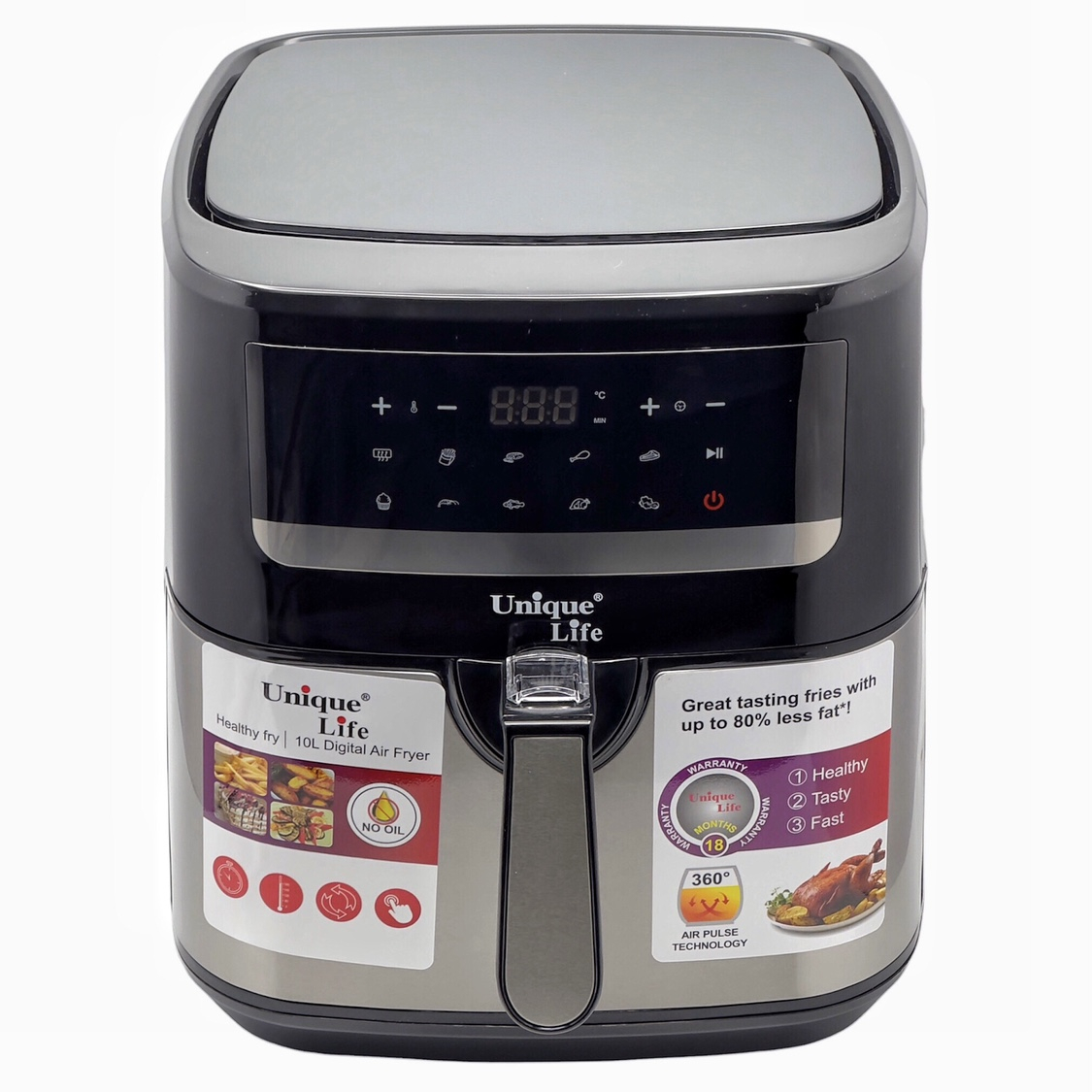 سرخ کن بدون روغن 10 لیتری یونیک لایف مدل UL-2441