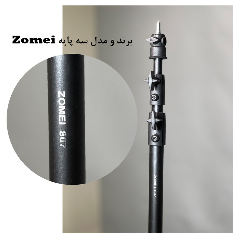 نور ثابت ال ای دی هیرو مدل Professional 100W FE480 به همراه سه پایه