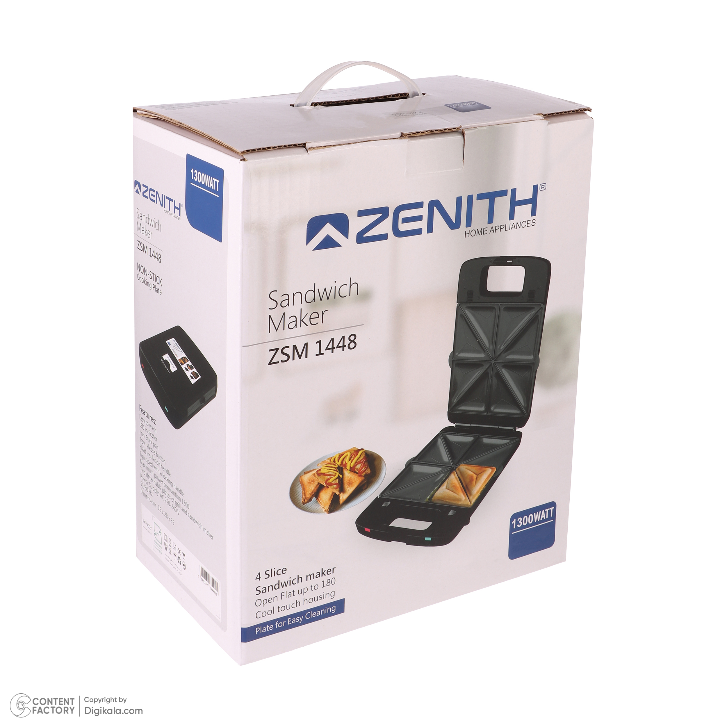 ساندویچ ساز زنیت مدل ZSM 1448