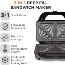 ساندویچ ساز تاور مدل T27032