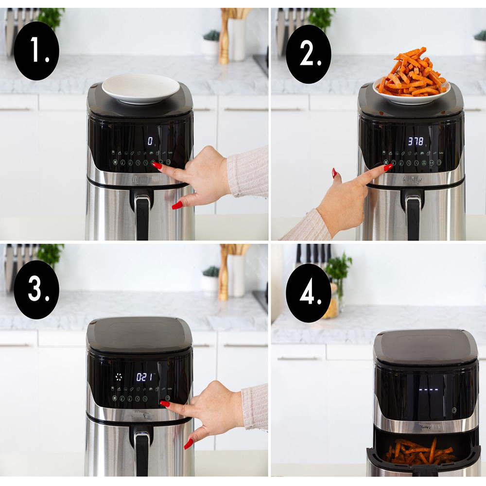 سرخ کن بدون روغن بلک کوکر مدل POWERFULL FRYER