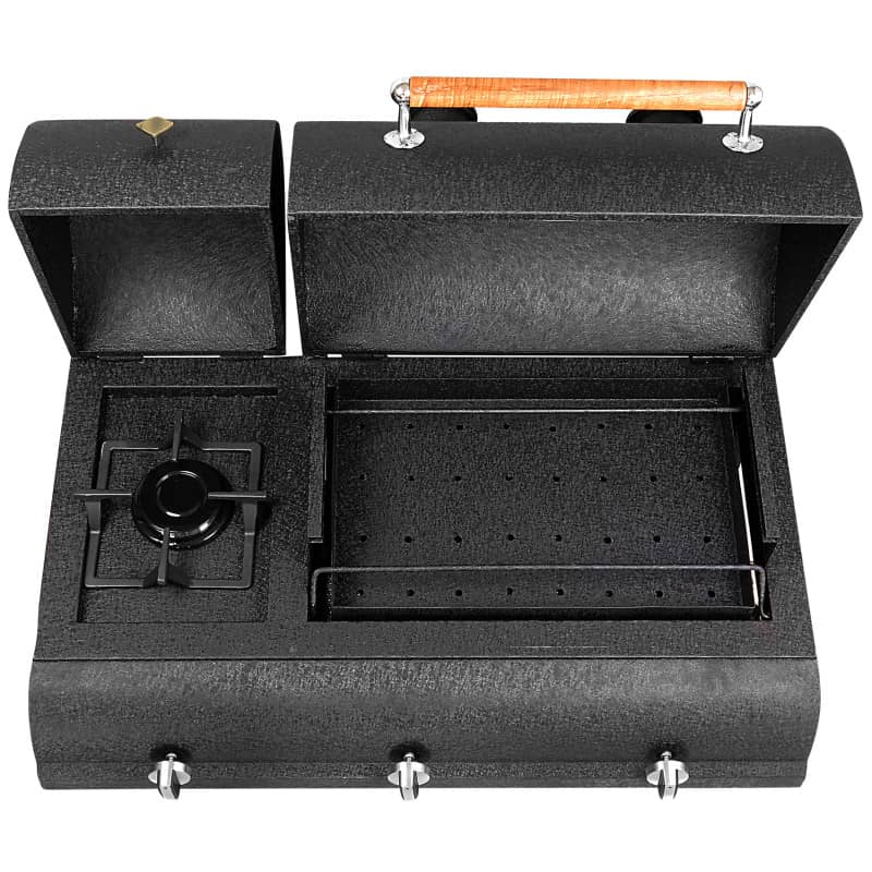 باربیکیو مدل گازی زغالی کد 100