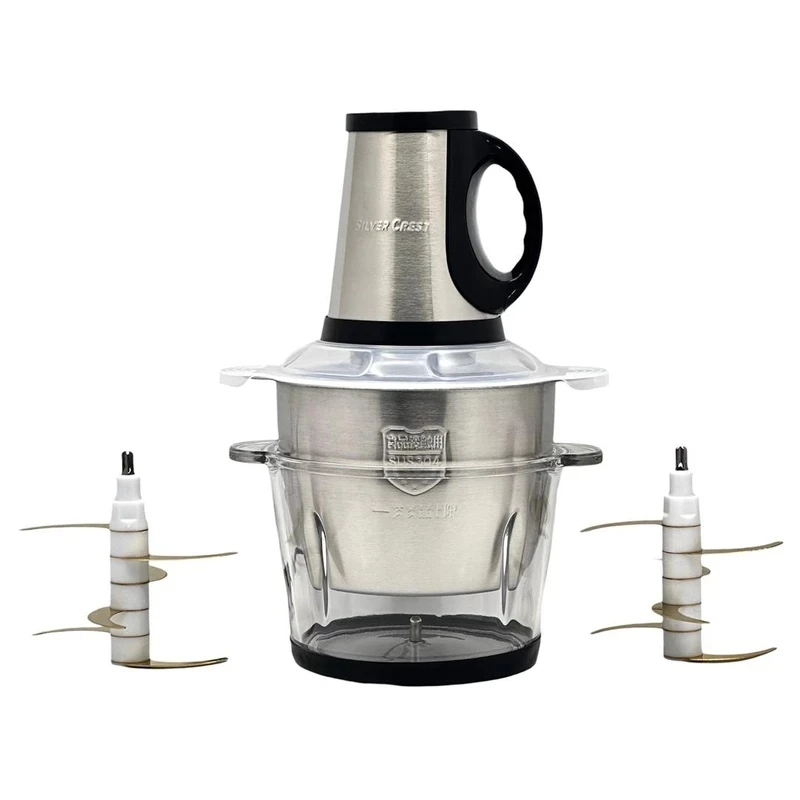 خردکن 3,8 لیتری سیلور کرست مدل دو کاسه KR 2023