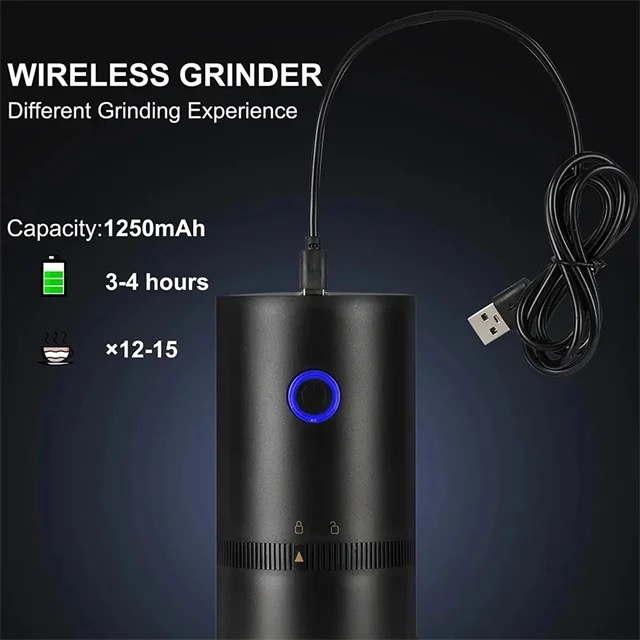 آسیاب قهوه شارژی مدل gel30