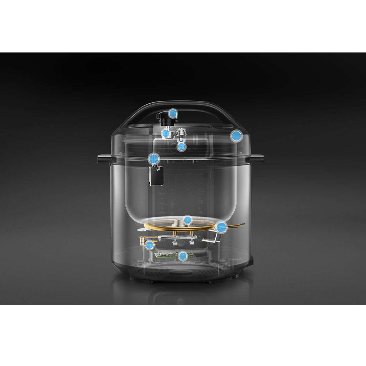 مولتی کوکر مایدیا مدل MY-CS6037WPB