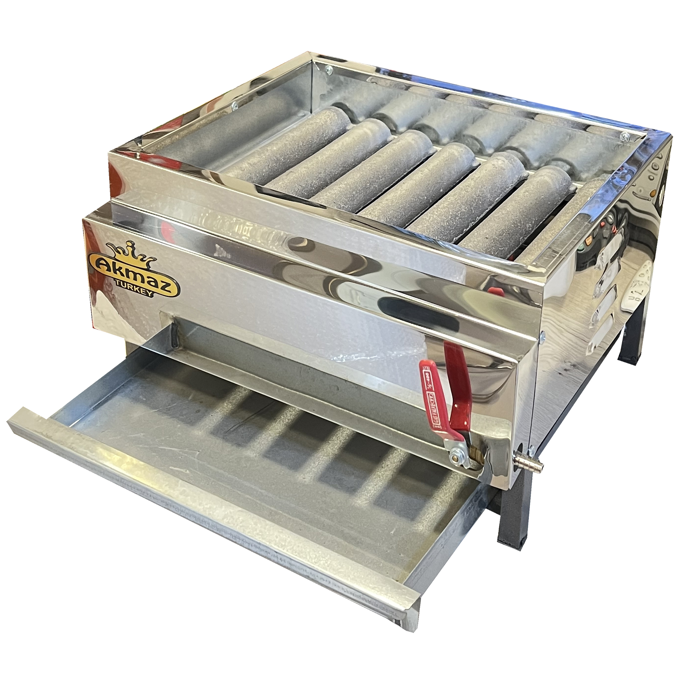 باربیکیو آکماز مدل 7 شعله چدنی