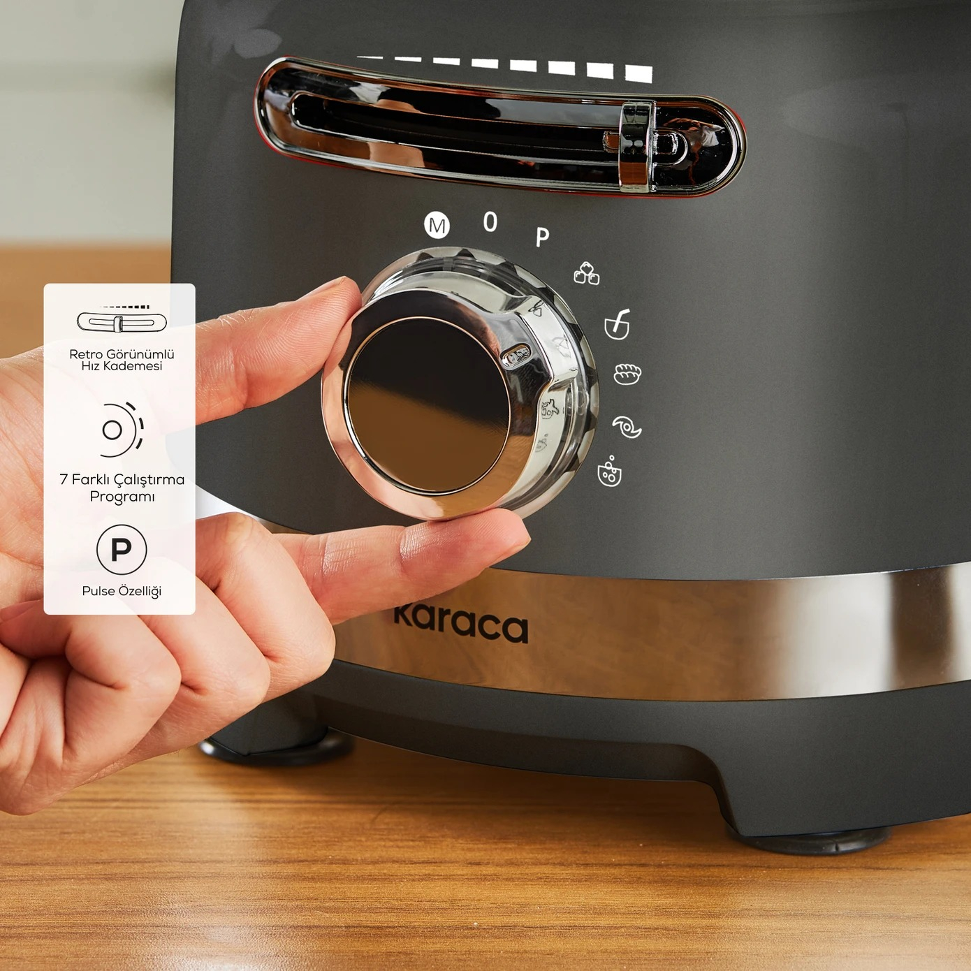 غذاساز 1000 وات کاراجا مدل Multiblend Artisan