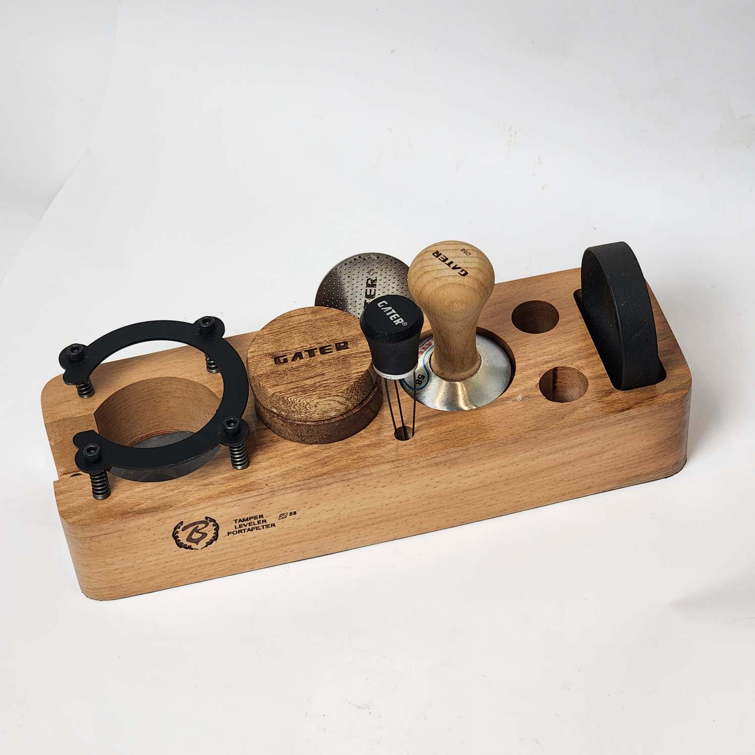 استند نگهدارنده پرتافیلتر اسپیس مدل چوبی کد 51