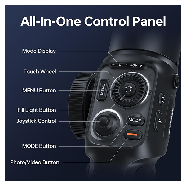 گیمبال ژیون مدل SMOOTH 5S AI PRO