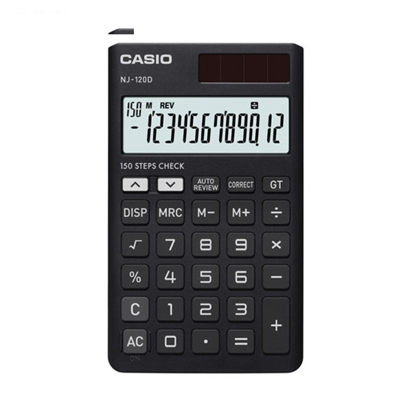 ماشین حساب کاسیو مدل NJ-120D