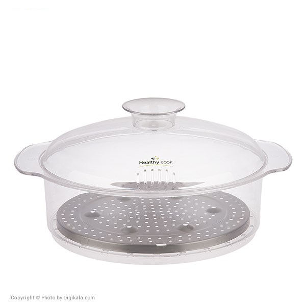 بخارپز پارس خزر مدل Digi Steel