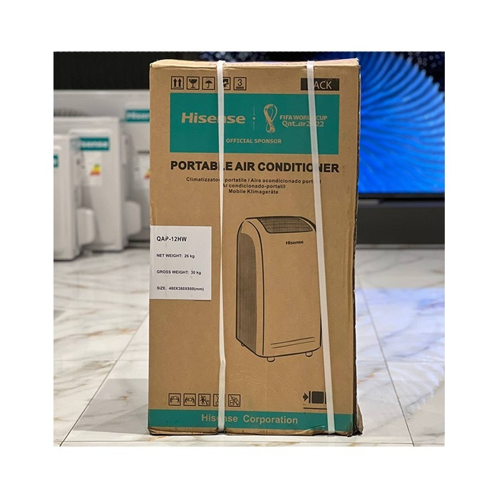 کولر گازی پرتابل 12000 دور ثابت هایسنس مدل QAP-12HW