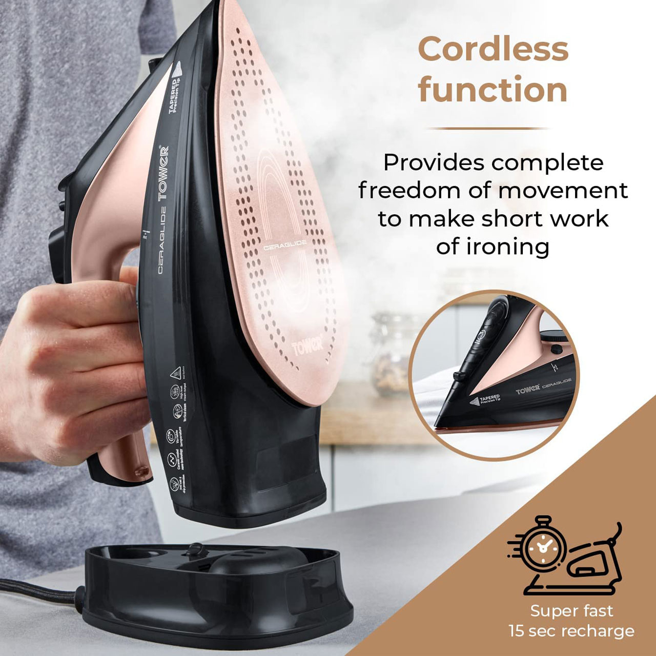 اتو بخار تاور مدل T22008RG