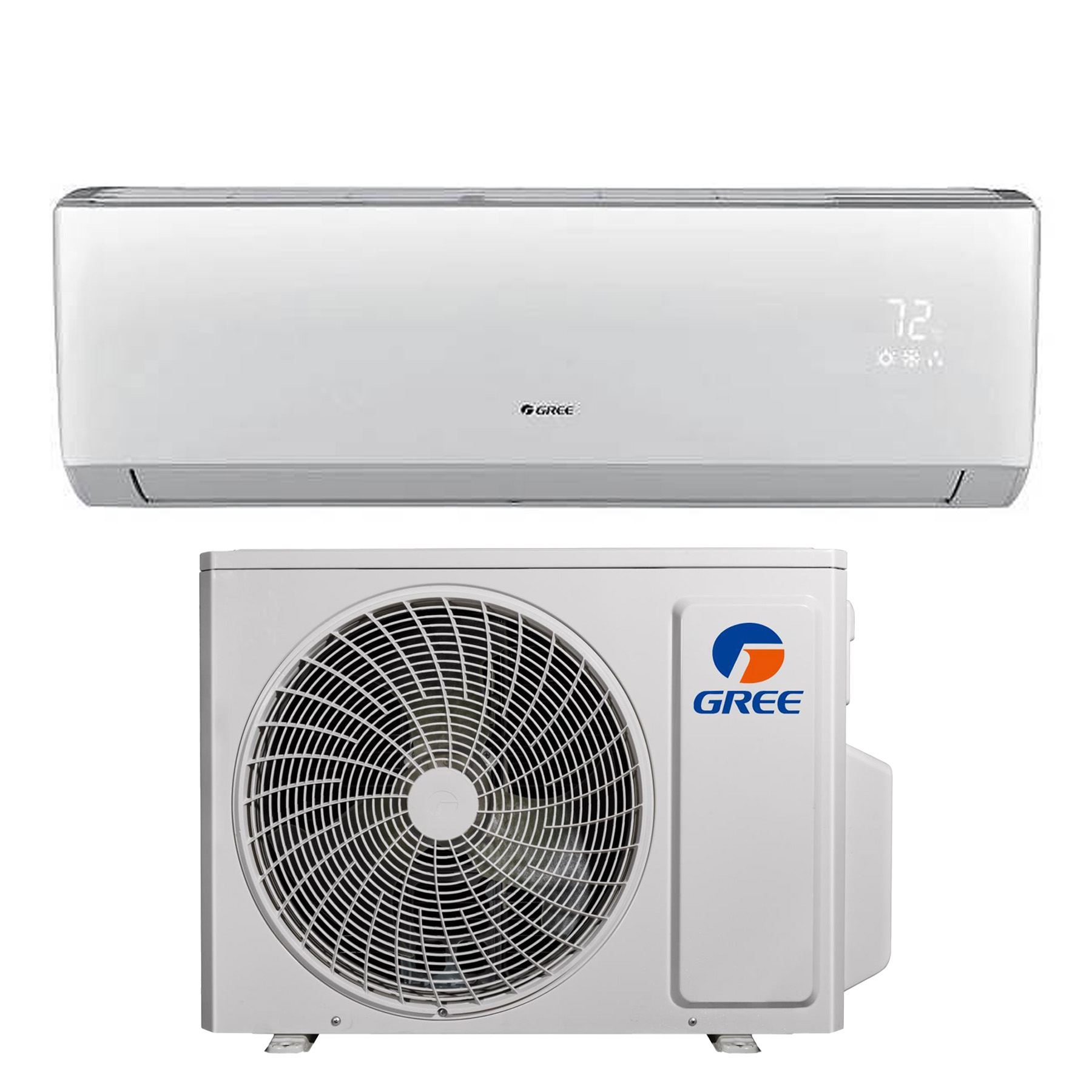 کولر گازی اسپلیت دیواری 30000 دور ثابت گری مدل اسماتیک GWH 30QF