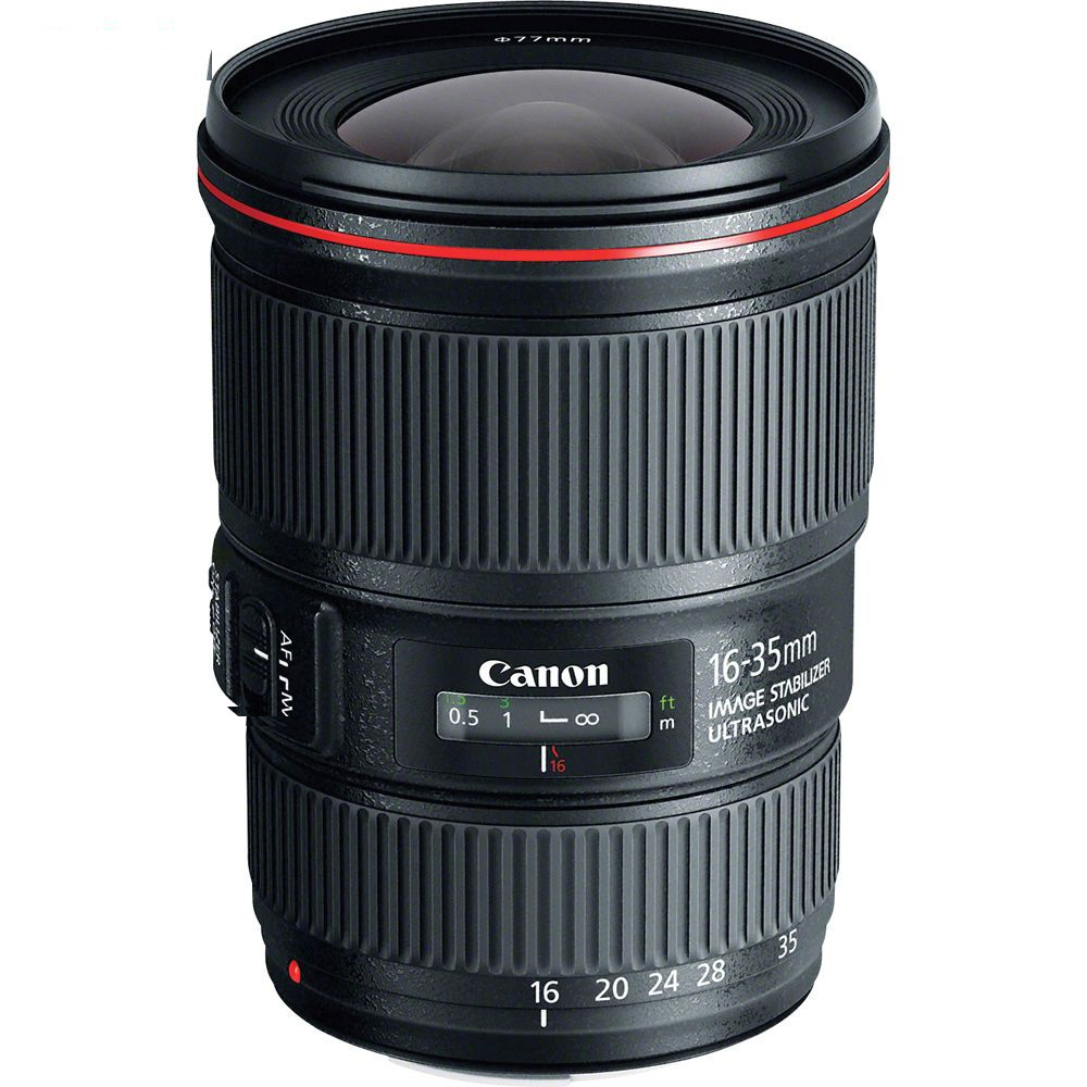 لنز دوربین کانن مدل EF 16-35mm f/4L IS USM