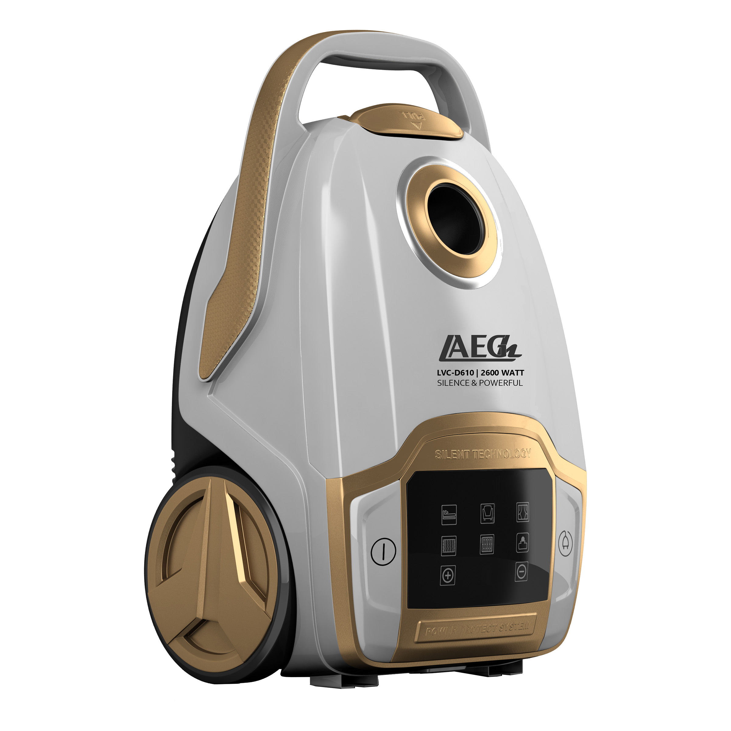 جاروبرقی 2400 وات لایق مدل LVC-D610