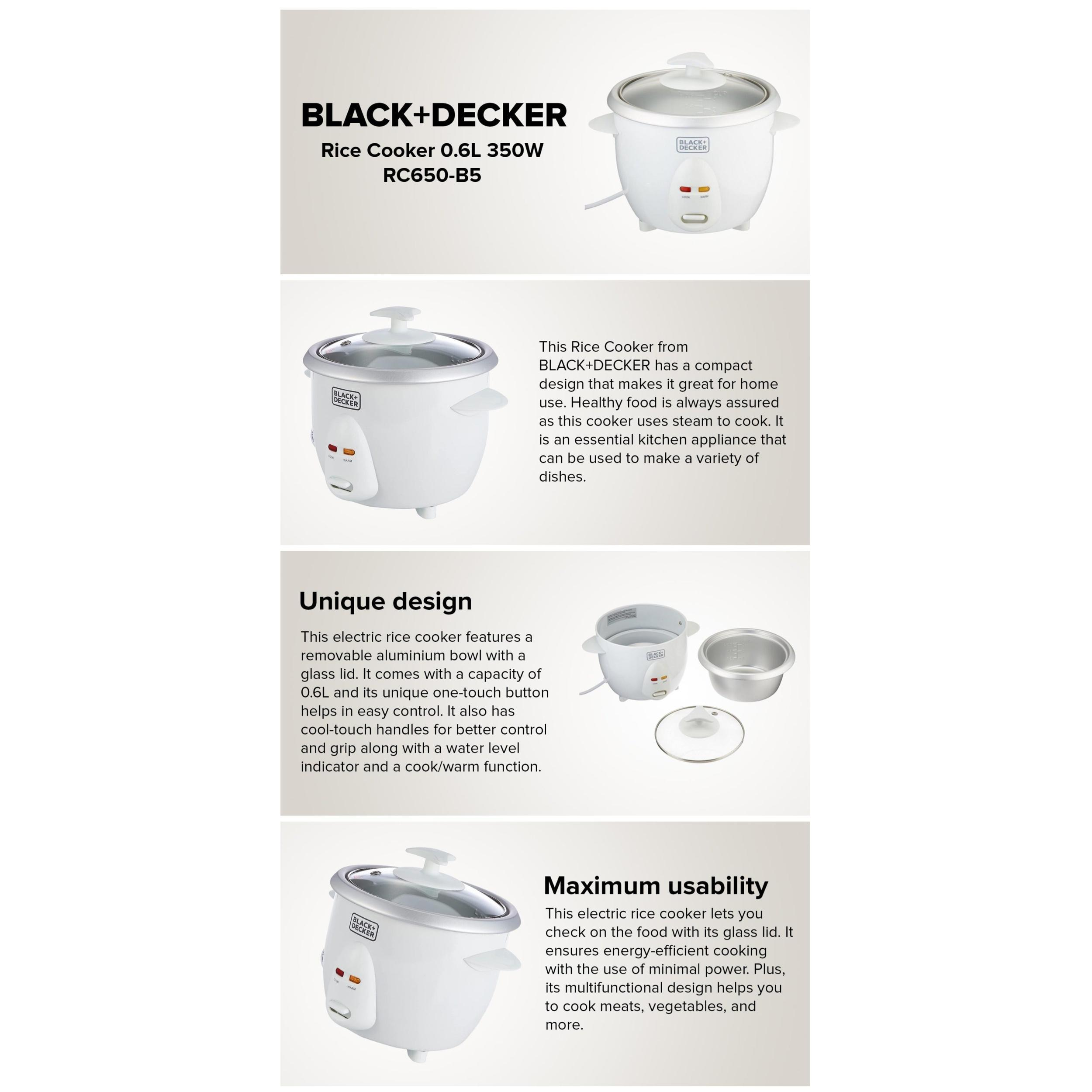 پلوپز بلک اند دکر مدل RC650