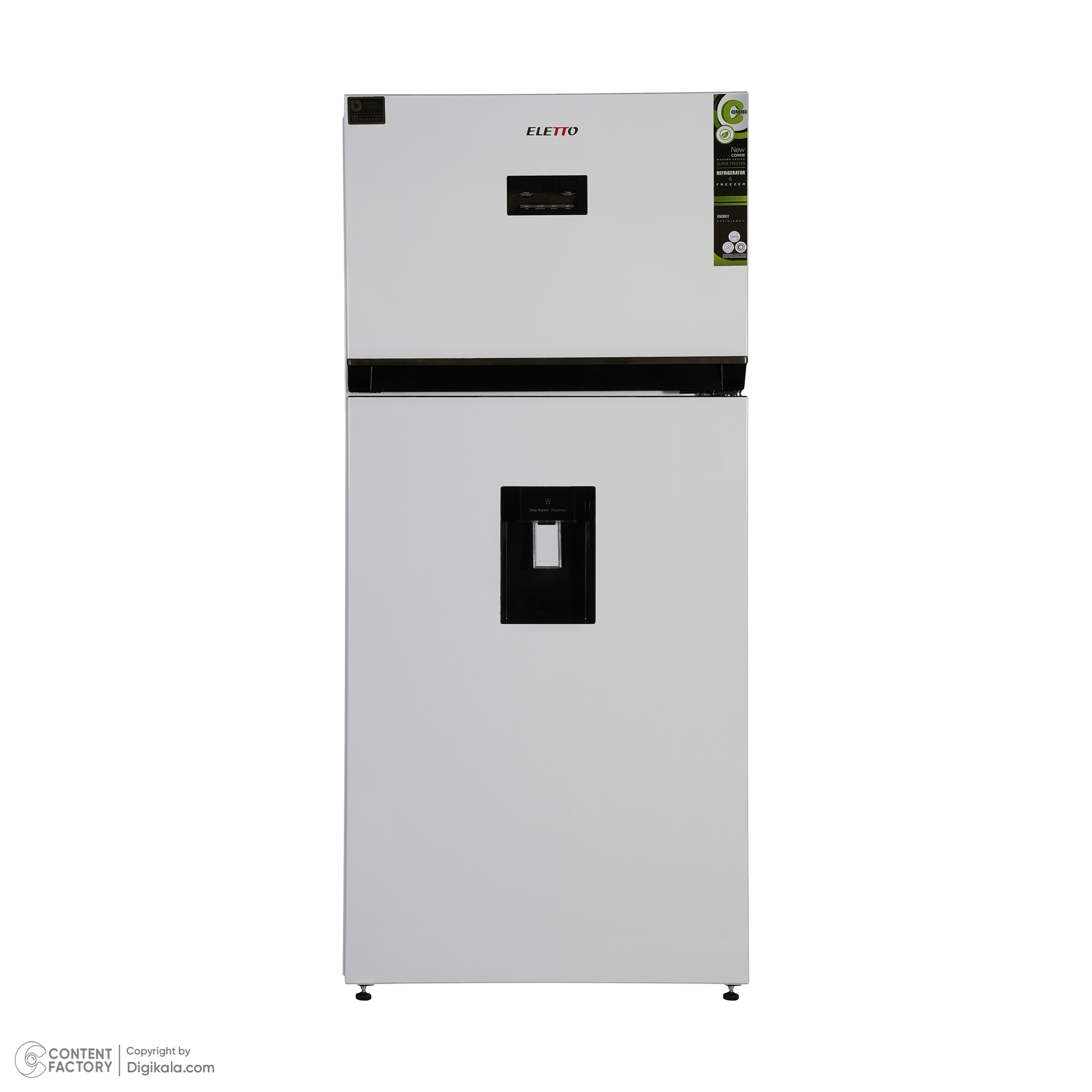 یخچال و فریزر 23 فوت التتو مدل NT8460DNIW