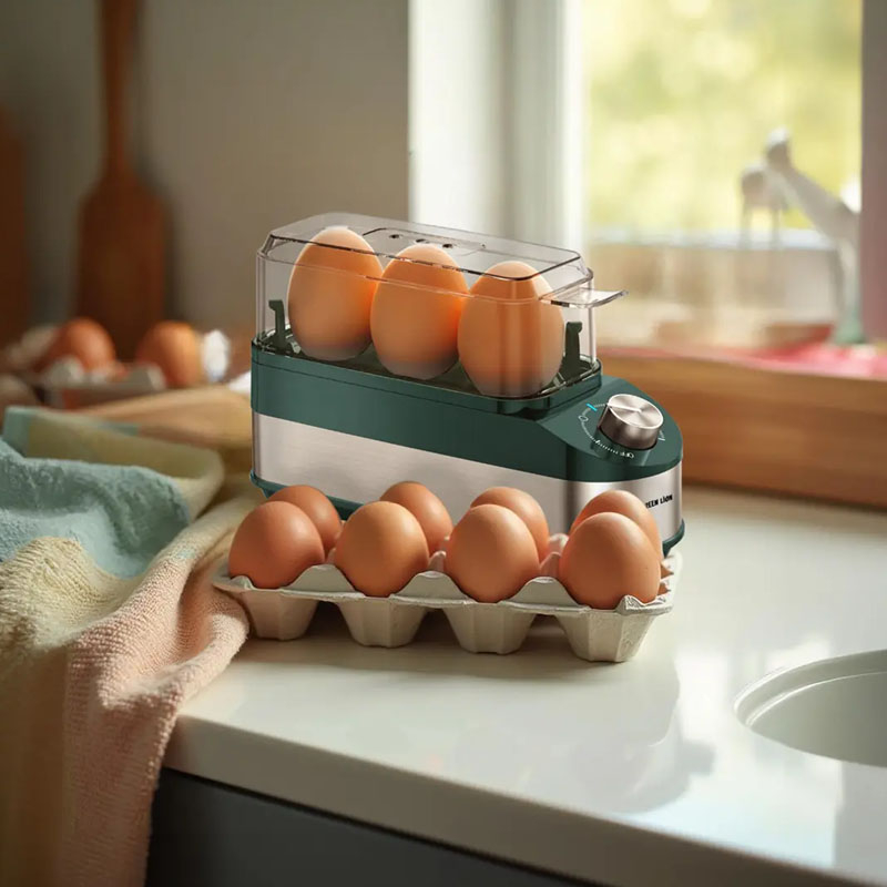 تخممرغ پز 3 عددی گرین لاین مدل GNTRIOEGGGN