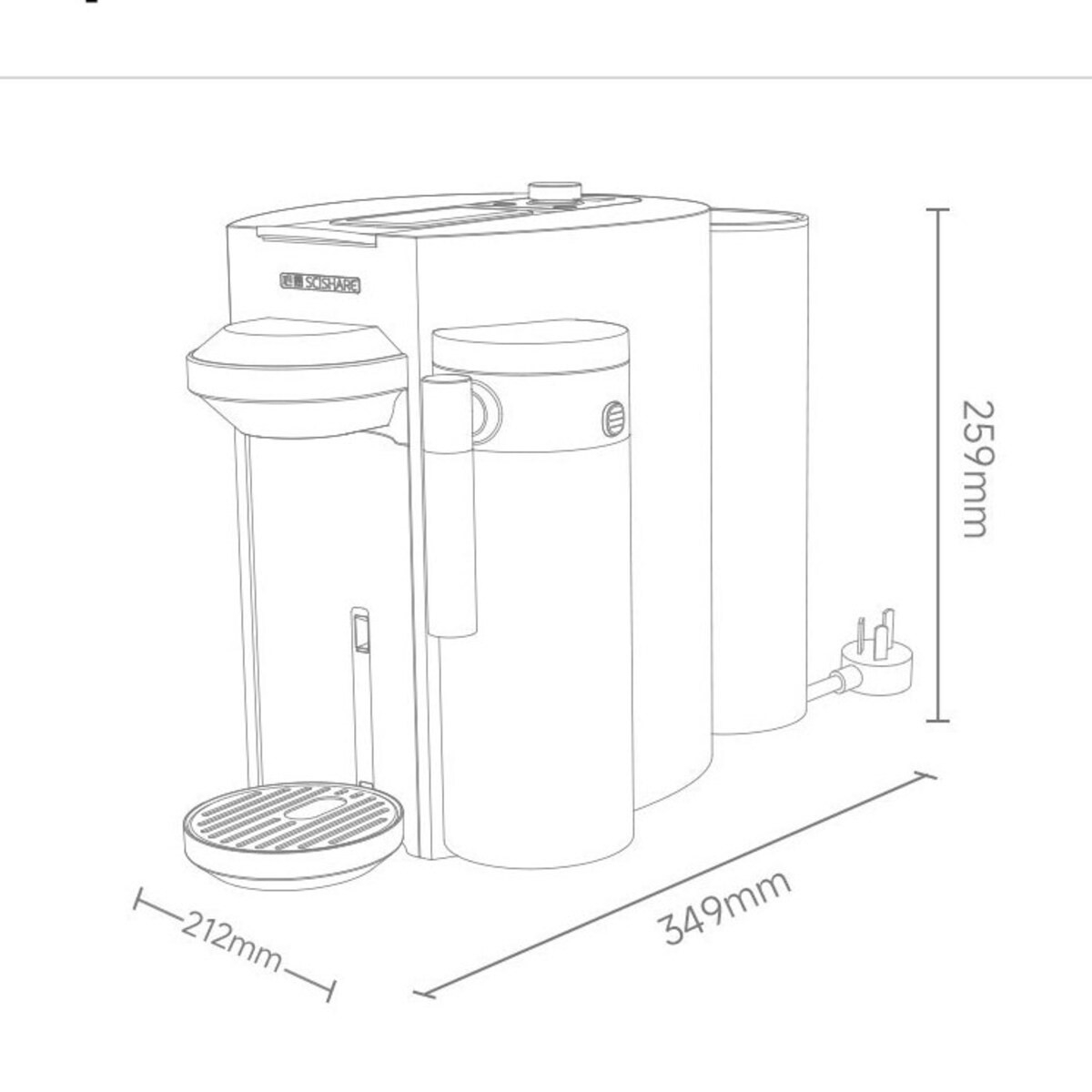 قهوه ساز سیشر مدل S1205