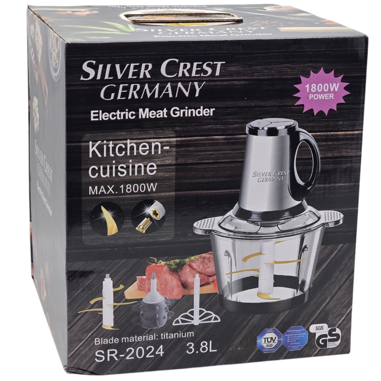 خردکن سیلورکرست مدل SR-2024