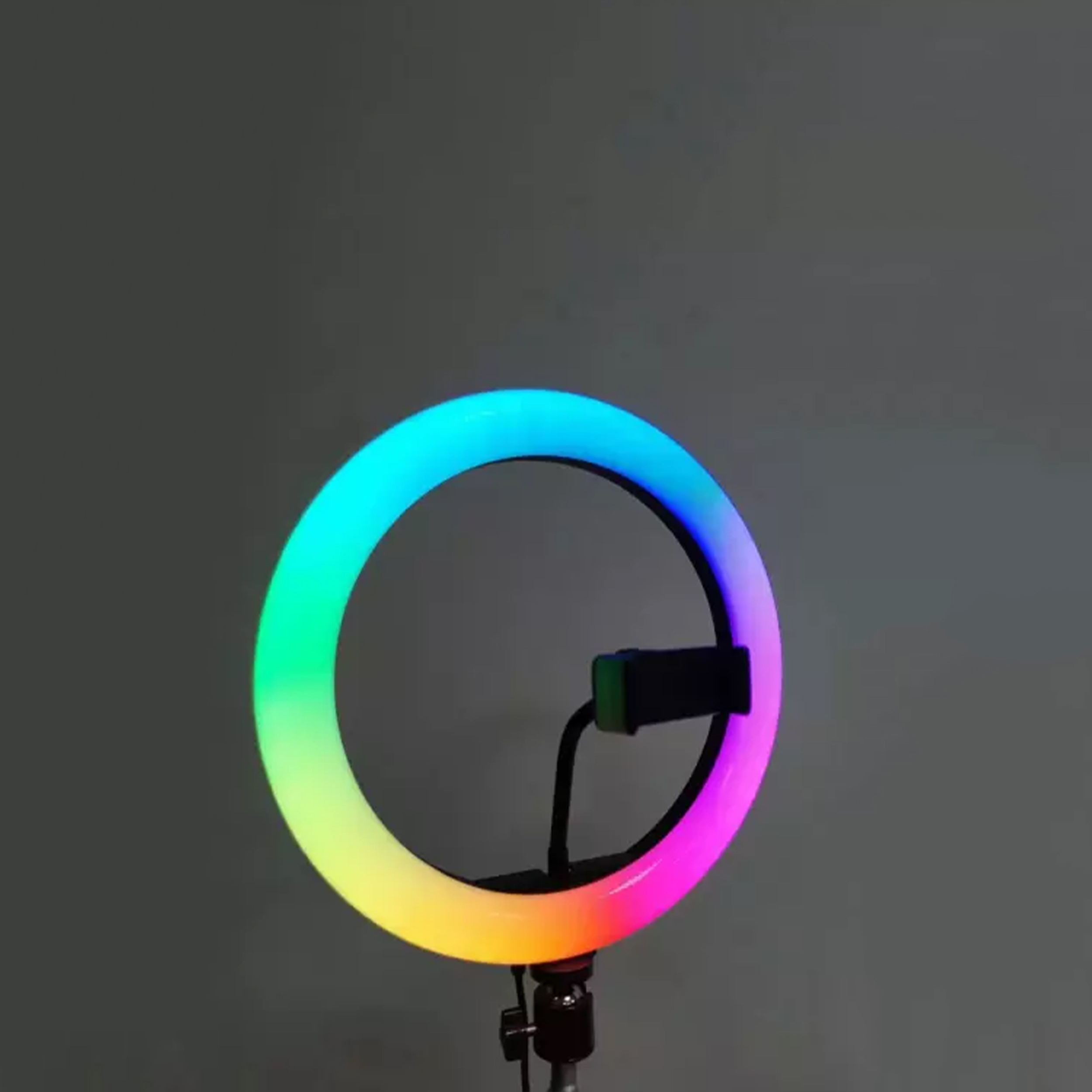 رینگ لایت مدل LJJ-30 RGB-30cm