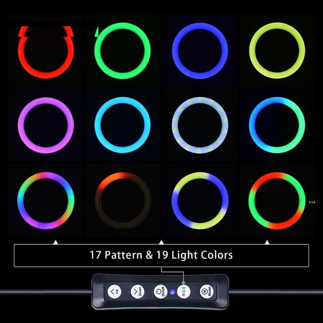 رینگ لایت مدل RGBLED MJ36 کد 14inch