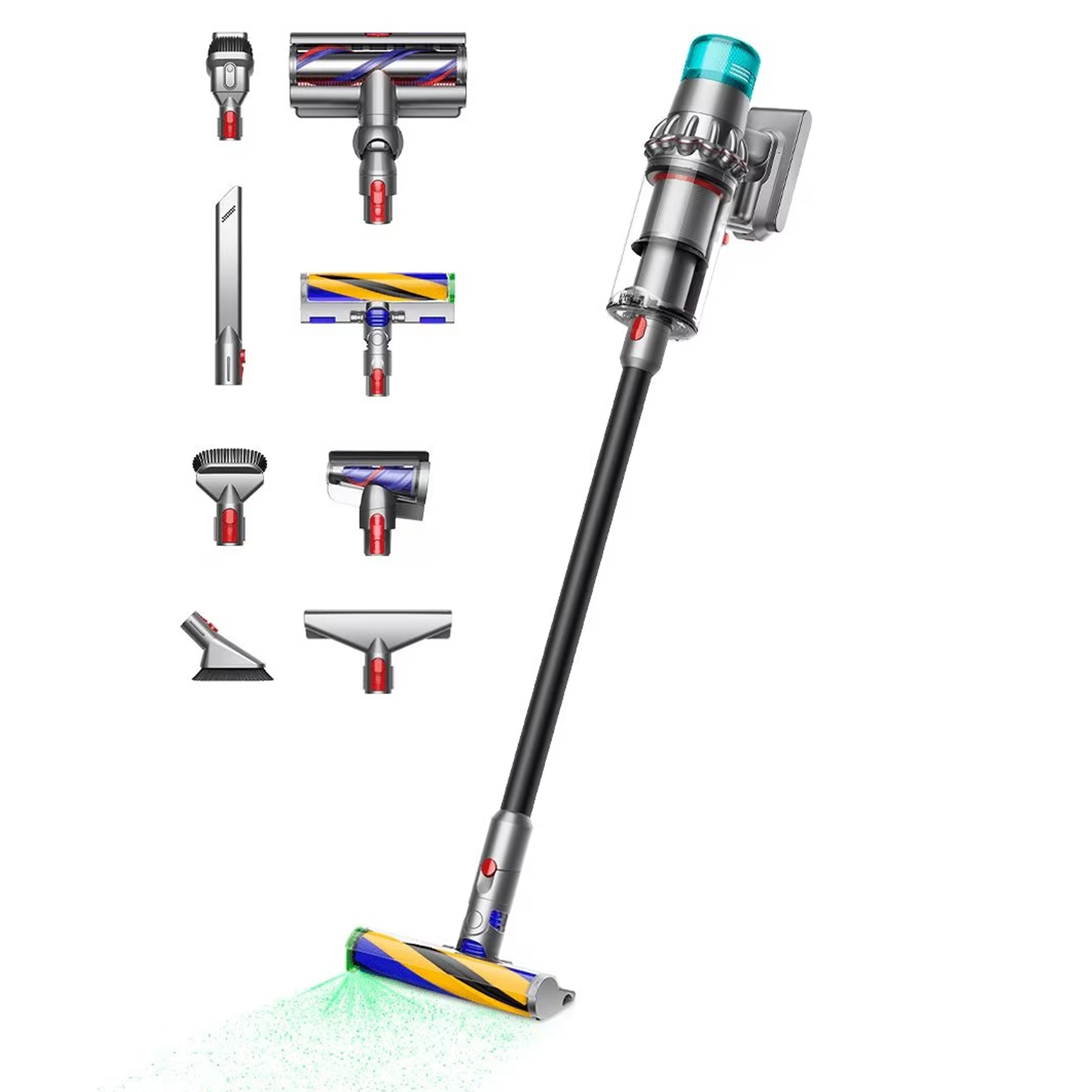 جارو شارژی هوشمند دایسون مدل V15 Detect Total Clean