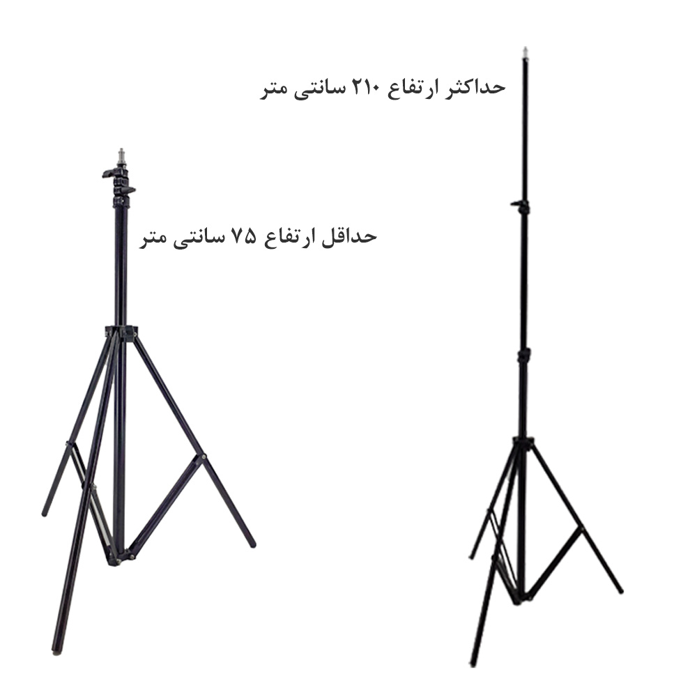 رینگ لایت هیرو مدل KY-BK-416 65W به همراه سه پایه