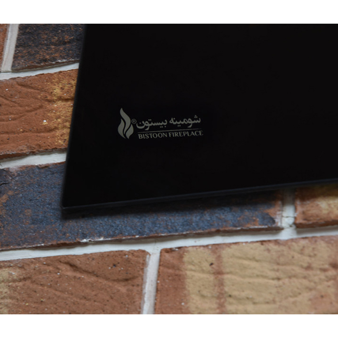 شومینه دیواری برقی شومینه بیستون مدل H.B_120_W16_L4.bs