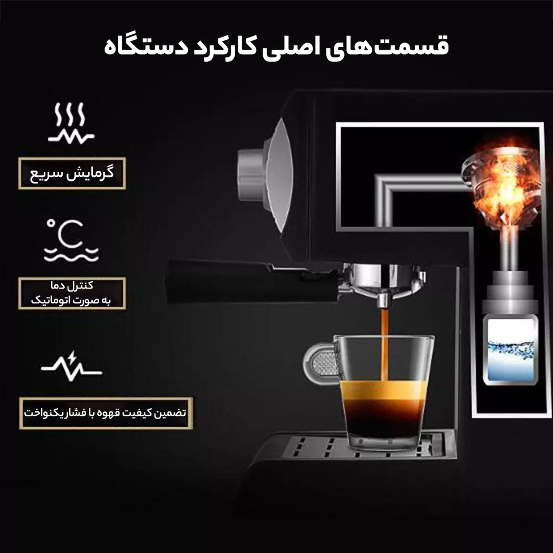 اسپرسو ساز سونیفر کد SF-3529