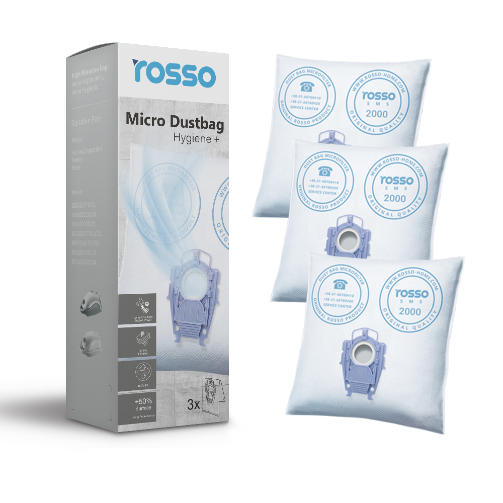 جاروبرقی 2400 وات روسو مدل Senior