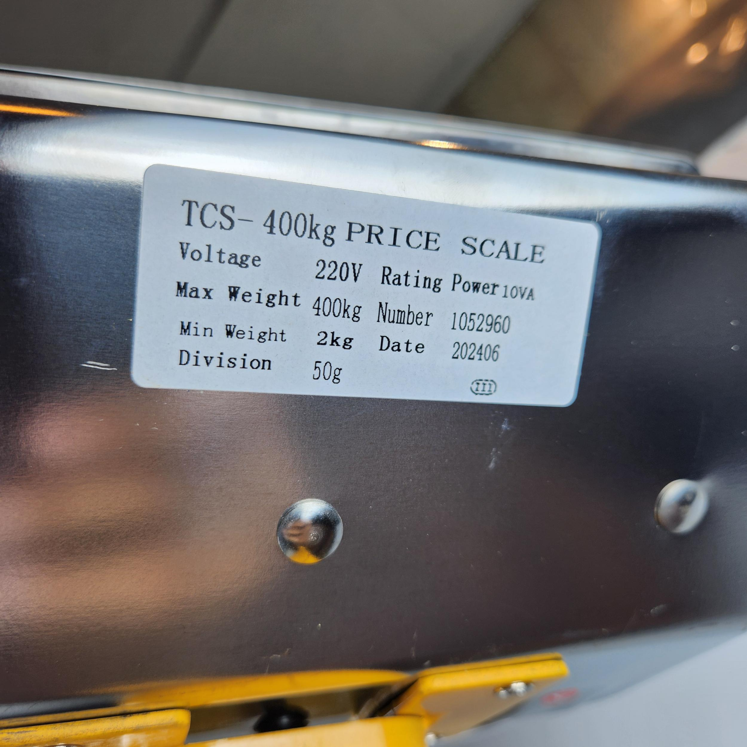 باسکول اینتیمکث مدل 400 کیلویی دیجیتالی کد 400kg