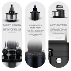 همزن کاسه‌دار 4.8 لیتری باک مدل BK1284