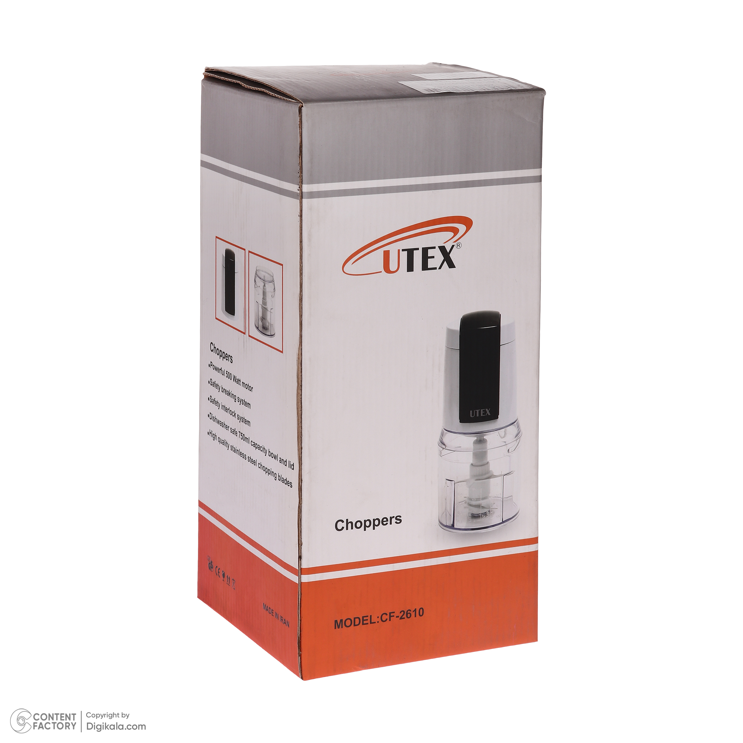 خردکن 0.75 لیتری یوتکث مدل CF-2610