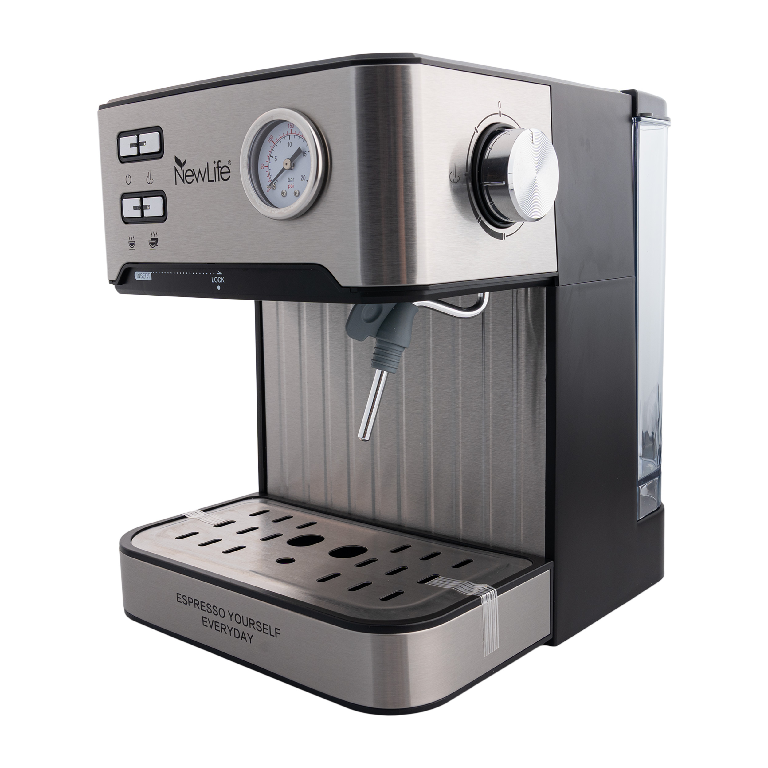 اسپرسو ساز 1800 میلی‌لیتر نیو لایف مدل EMP-13S-410