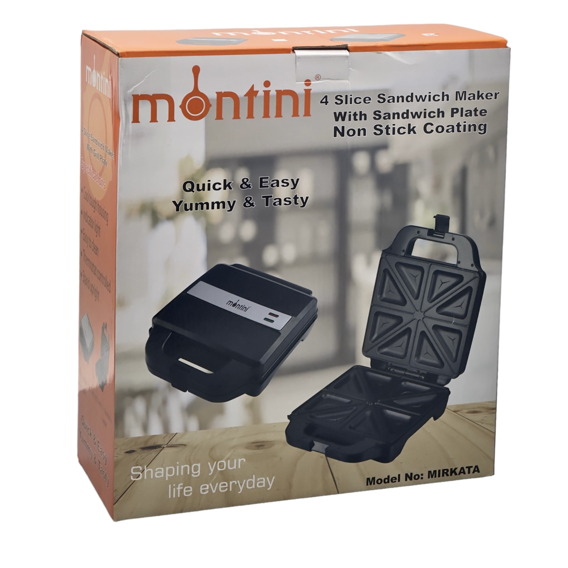 ساندویچ ساز مونتینی مدل MIRKATA