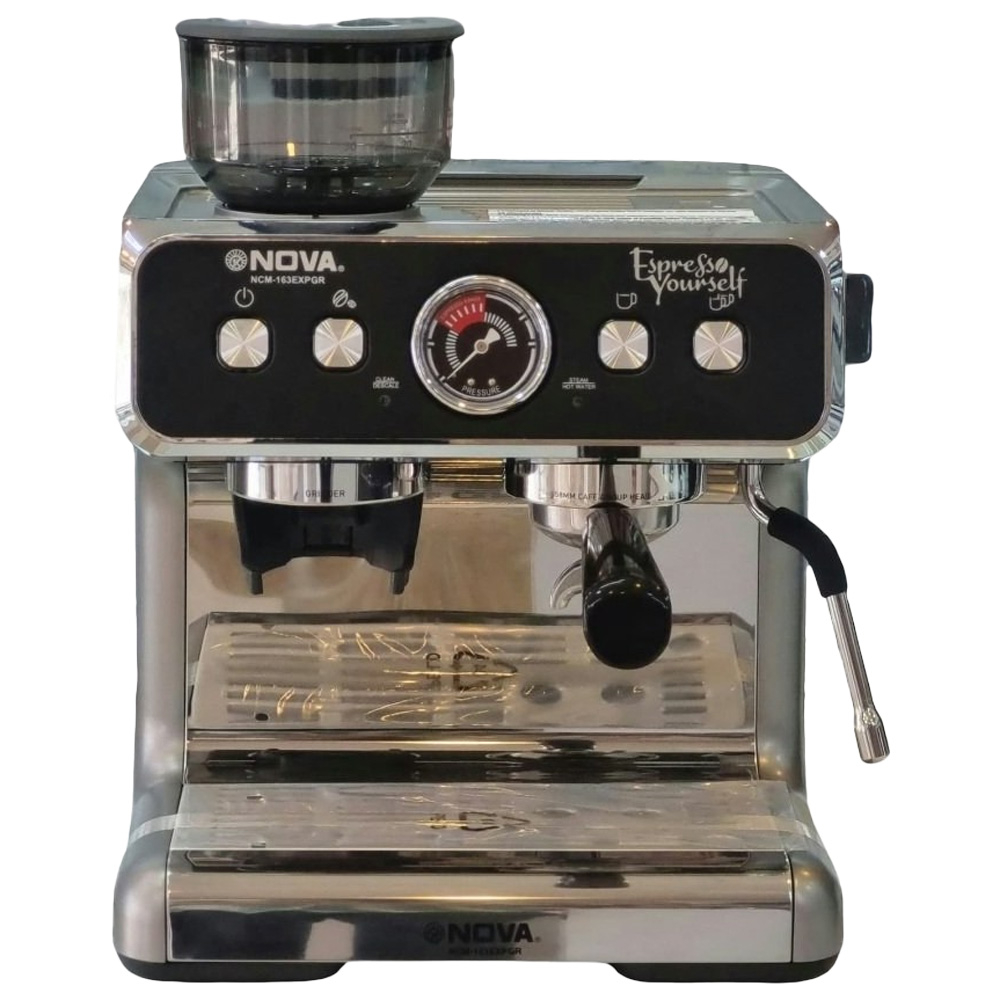 اسپرسو ساز 2.8 لیتری نوا مدل NCM-163EXPGR163