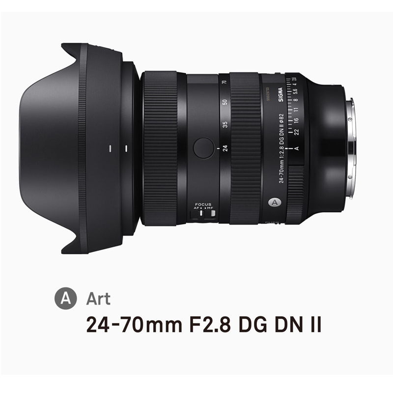 لنز دوربین سیگما مدل Art 24-70mm f/2.8 DG DN Mark II Art For Sony E