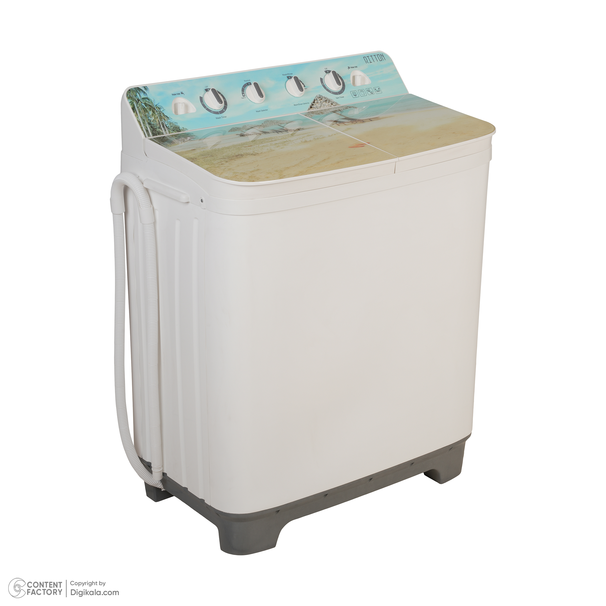 ماشین لباسشویی ریتون مدل RWM-1202T ظرفیت 12 کیلوگرم