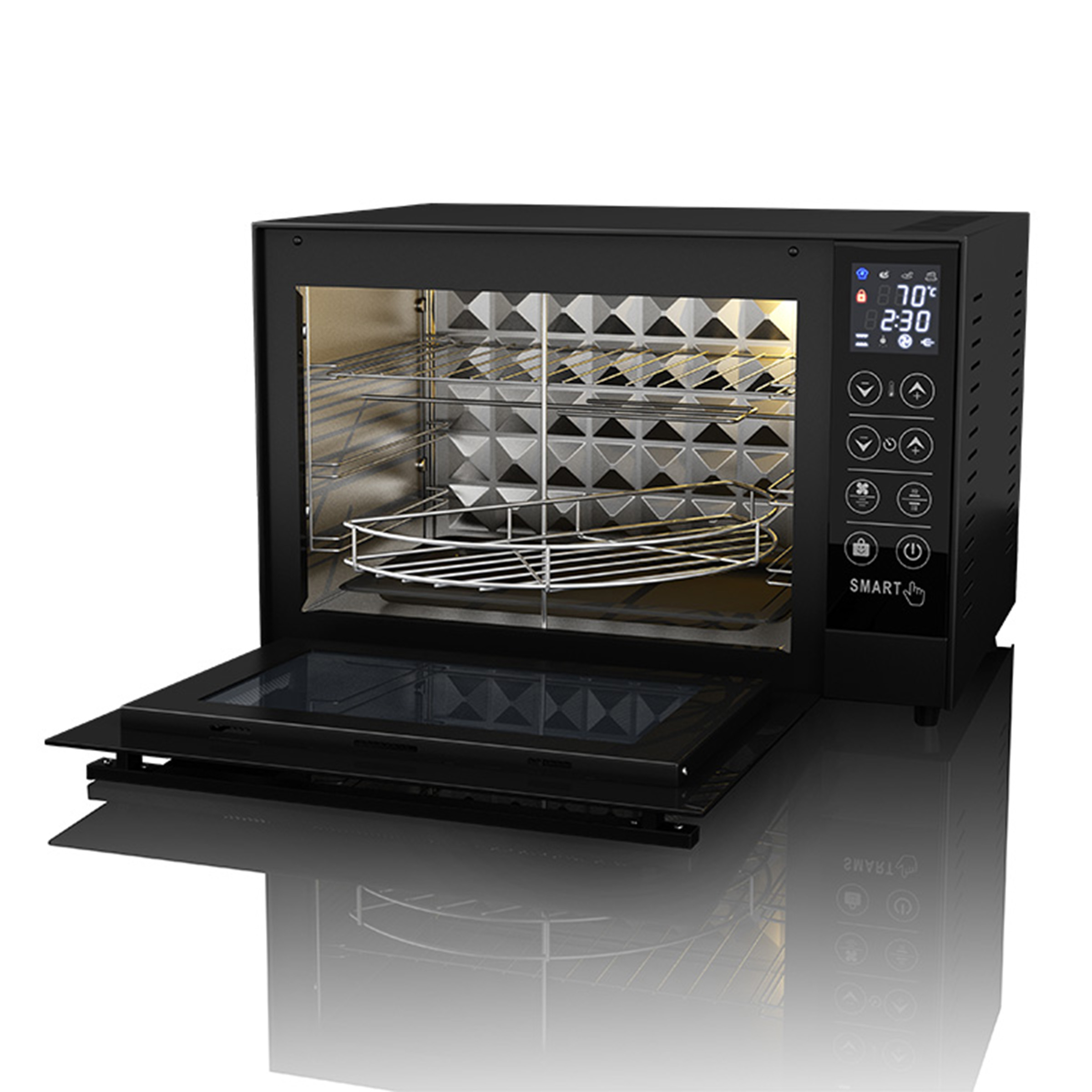 آون توستر لایق مدل LOT-615