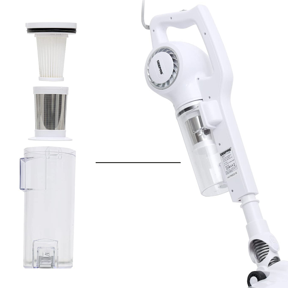 جاروبرقی مخزندار 600 وات جی پاس مدل 2596