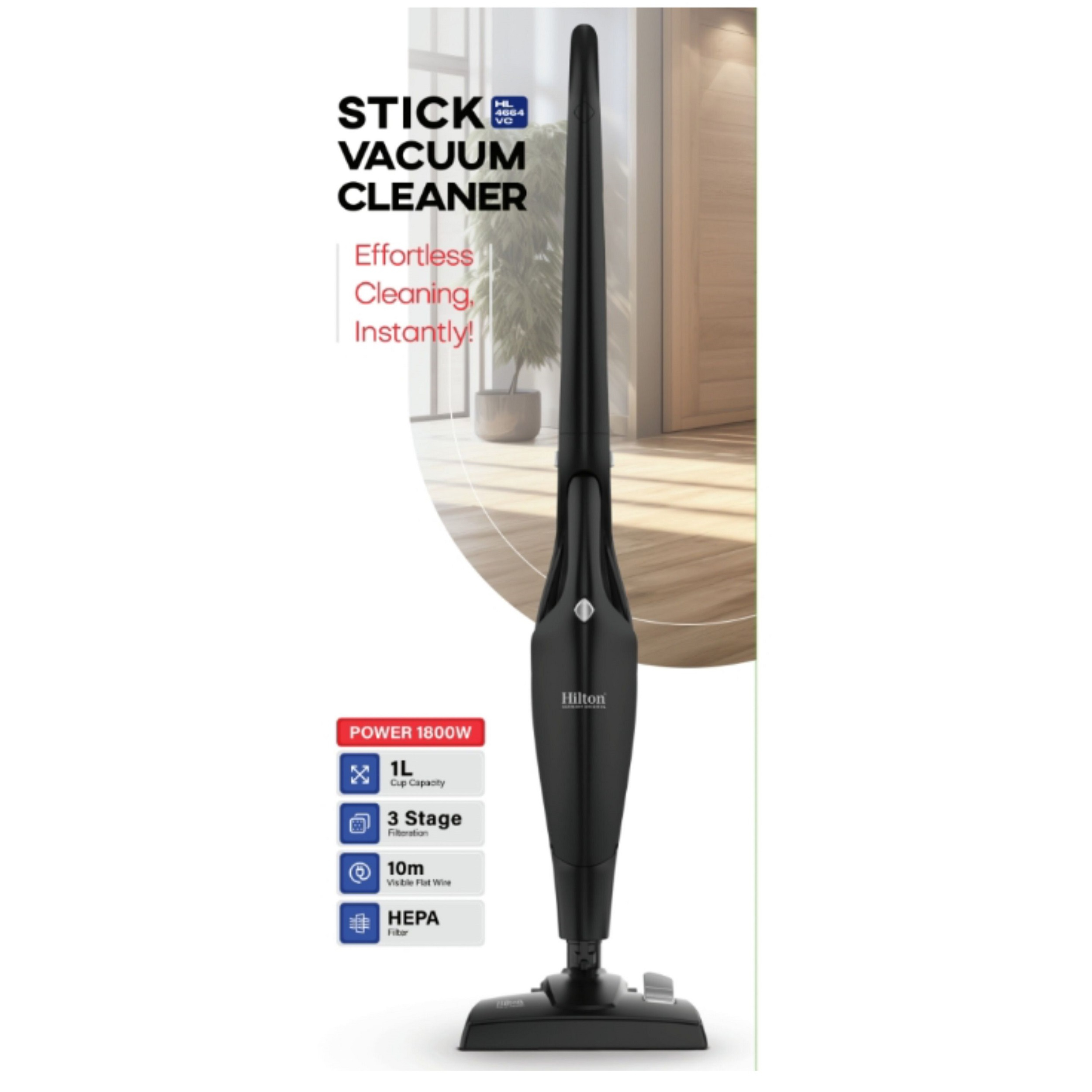 جاروبرقی هیلتون مدل HL_4664VC