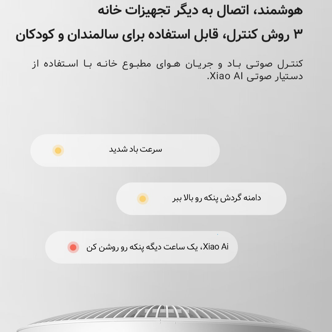 پنکه شیائومی مدل 1X