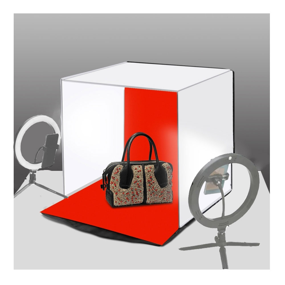 چادر عکاسی پلوز مدل Studio Shooting Tent Box ابعاد 40x40 سانتی متر