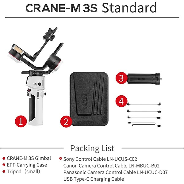 گیمبال ژیون مدل CRANE-M3S