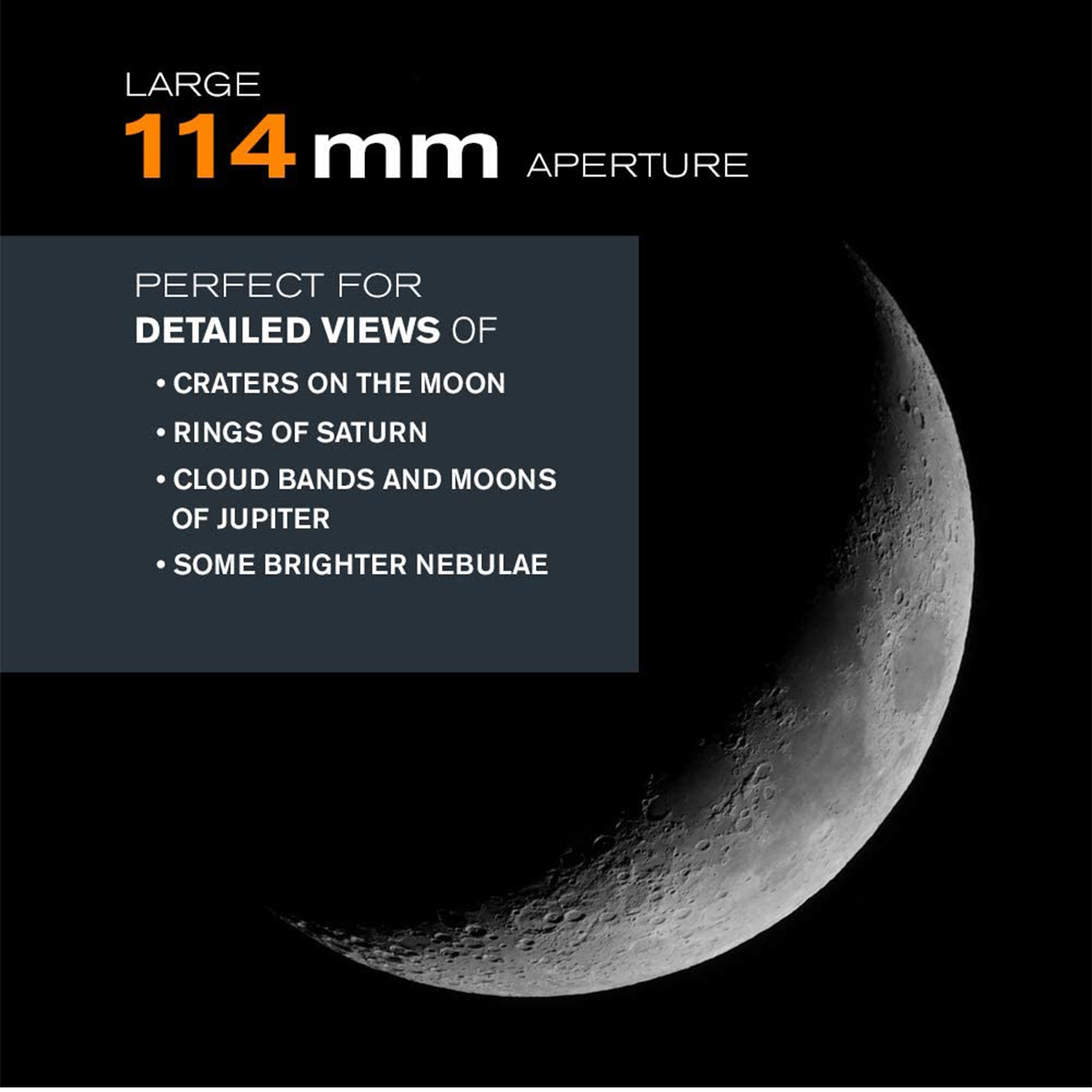 تلسکوپ سلسترون مدل AstroMaster 114EQ