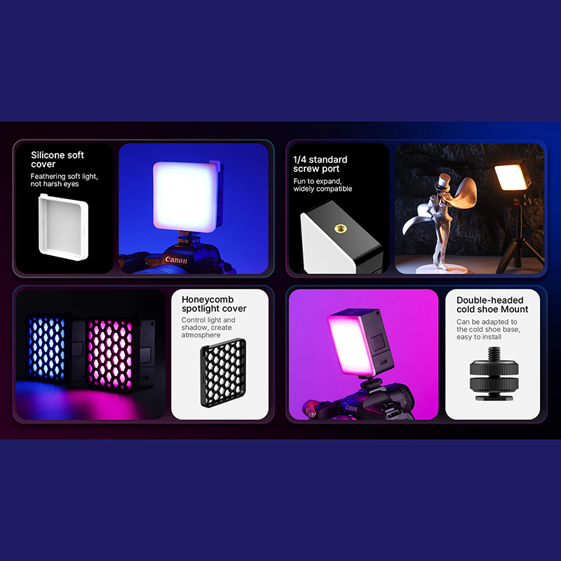 نور ثابت اولانزی مدل VL49 Pro RGB