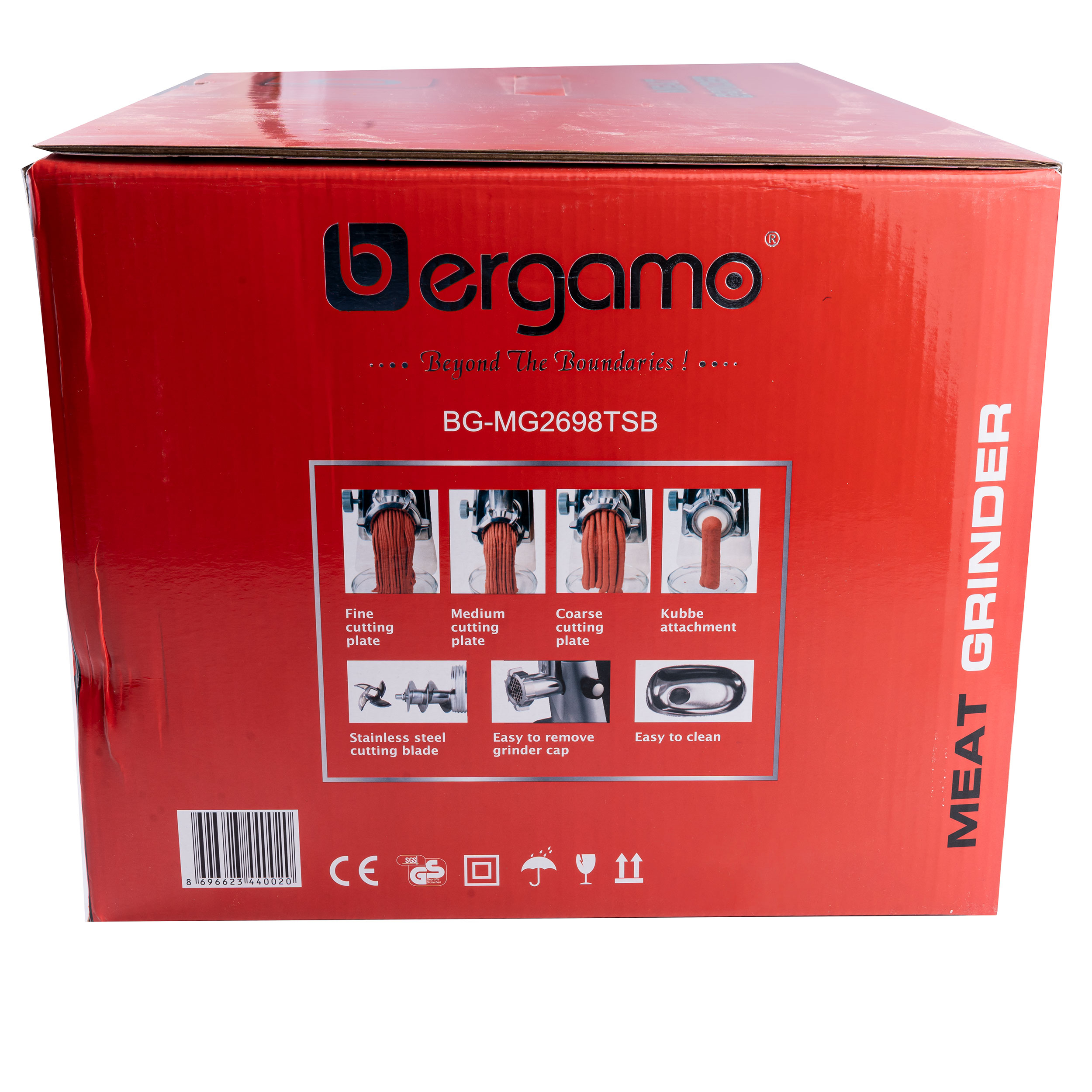 چرخ گوشت برگامو مدل MG2698TSB