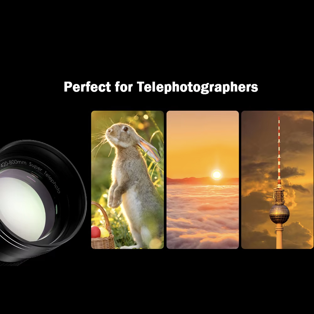 لنز دوربین لایت داو مدل Super Telephoto Zoom 420-800mm MF f8.3~16 مناسب برای دوربین های سونی